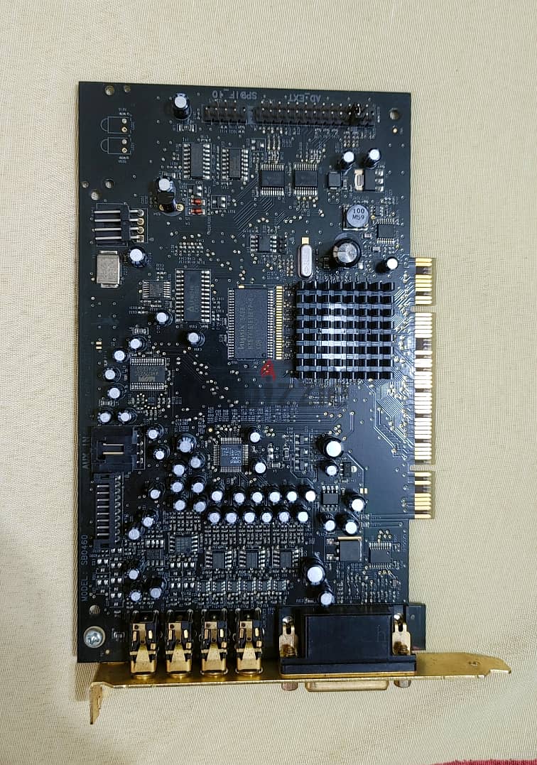 Creative sound card + Amplifier  interface 7