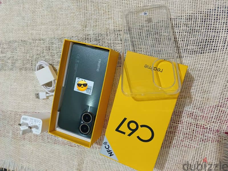 موبايل Realme C67 NFC من الإمارات  ذاكرة 128 + رامات 12 لا توجد ضريبة 1