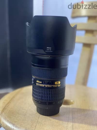 عدسه 24 70 فيرجن 1  lens 24 70 nikon v1