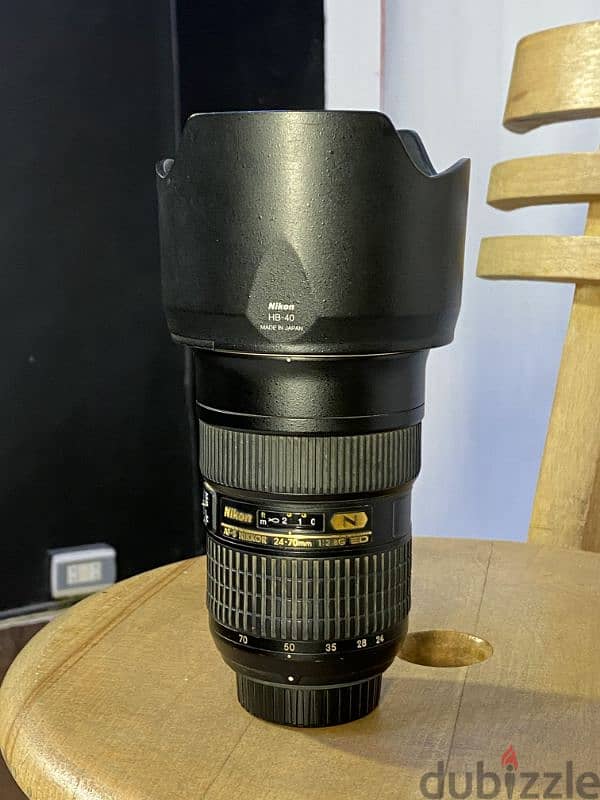 عدسه 24 70 فيرجن 1  lens 24 70 nikon v1 2