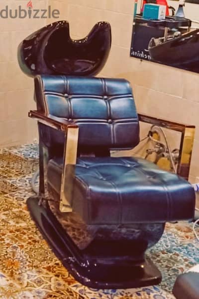 used for one month hair wash chair unit