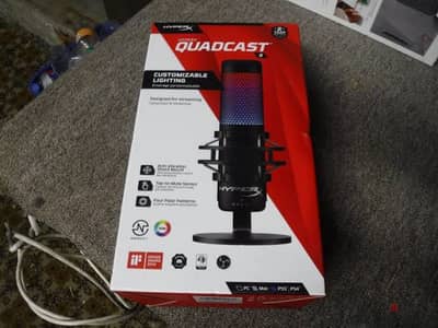 Hyperx Quadcast S RGB شبه جديد