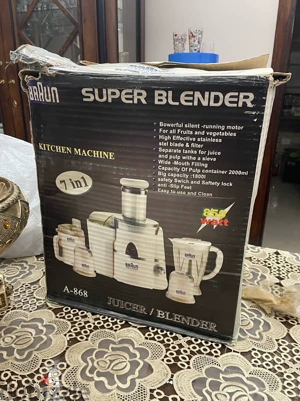 braun juicer / blender kitchen machine 1