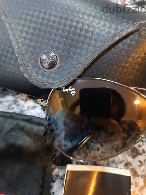 Original ( NEW ) Ray-ban sunglasses size 62 1