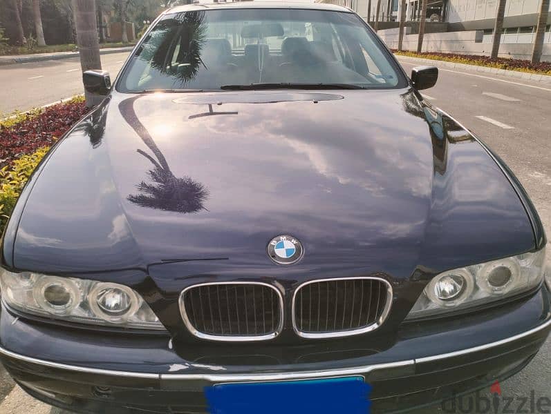 BMW 525 E39 i لها تقرير لجنة فنية معتمد لاصلاحات بالرفرف الخلفي الايمن 0