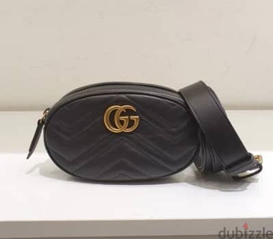 Leather Gucci handbag