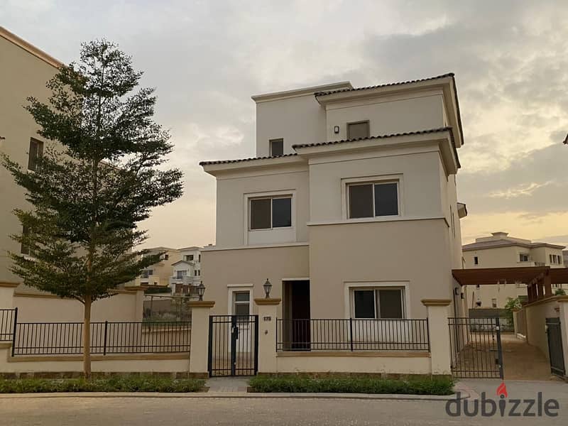 4 Bedrooms 311 sqm  Standalone Villa with kitchen and ACs For Rent in Celesta in Compound Uptown Cairo 0