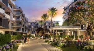 للبيع شقة 125م كورنر في Badya Palm Hills برايم لوكيشن عاللاند سكيب