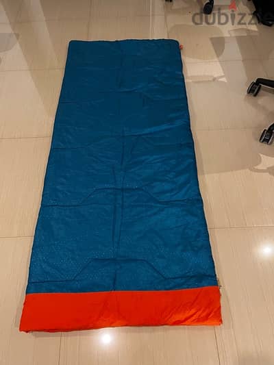 Quechua camping sleeping bag 190*80 cm Rarely used ARPENAZ 15