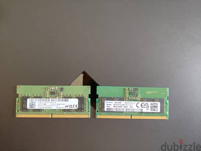 2x 8 GB DDR5 5600 MHZ RAM Dual Channel