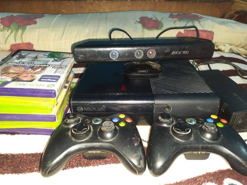 جهازين xbox 360 بالكاميرا بحالة ممتازة يصلح لمحلات الالعاب 9