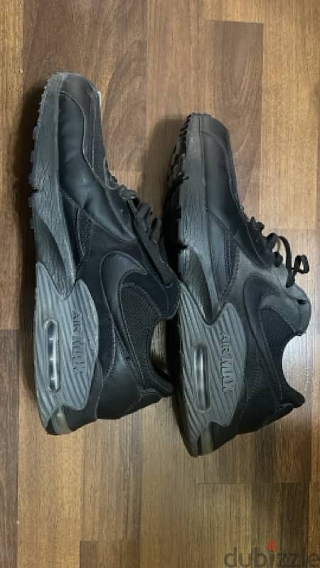 Nike air max excee triple black size 48.5 , 14 US 5