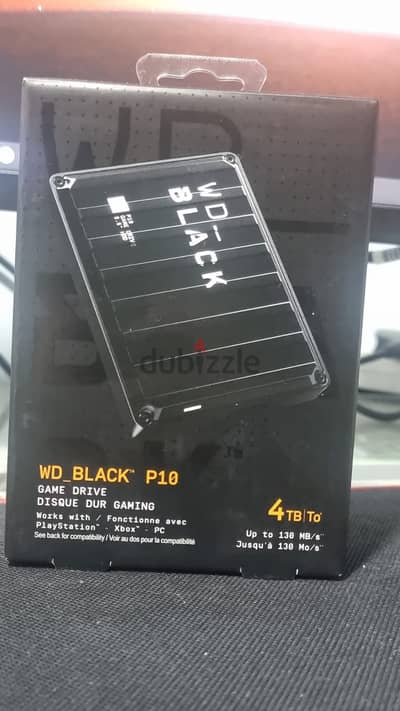 WD_BLACK P10 Game Drive 4TB