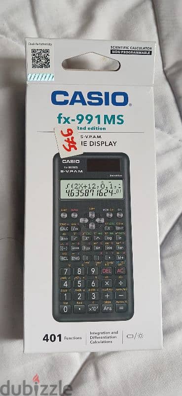 Casio fx-991MS 2nd edition calculator 0