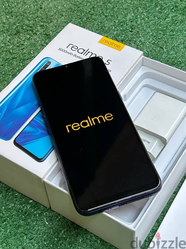 Oppo Realme 5 64GB in perfect condition اوبو ريلمي ٥ ٦٤جيجا 0