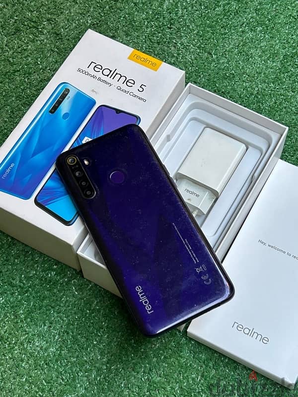 Oppo Realme 5 64GB in perfect condition اوبو ريلمي ٥ ٦٤جيجا 1