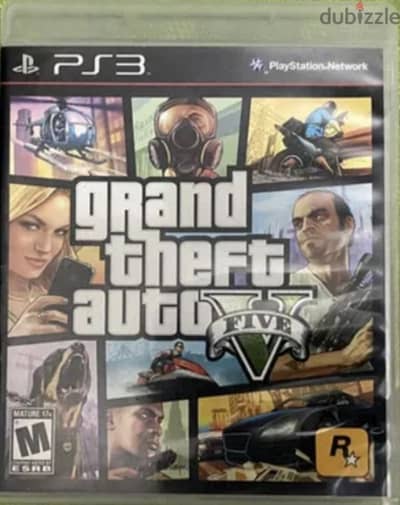 GRAND THEFT AUTO V  (GTA V) used ps3