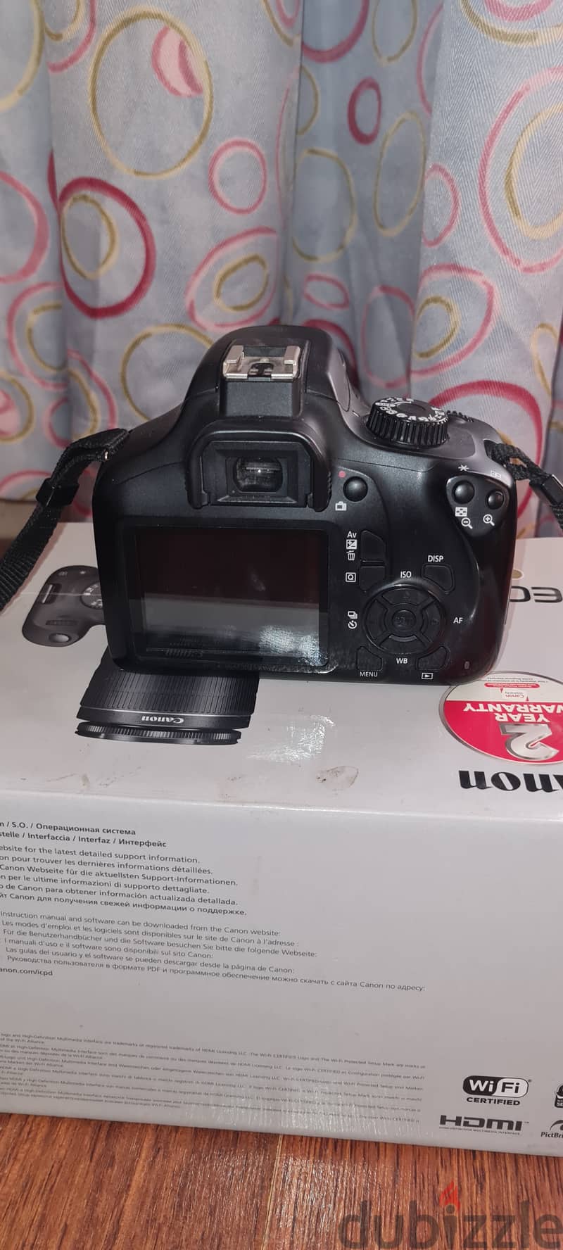 Canon 4000d dslr camera 0