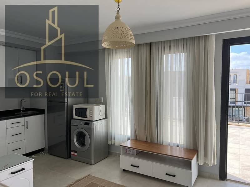 Studio for Rent furnished - Courtyard Sodic Compound Beverly Hills Sheikh Zayed 0