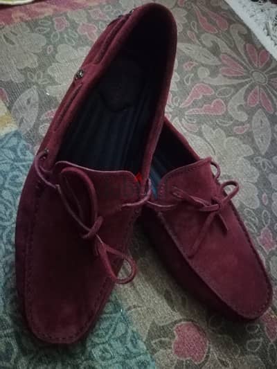 Tod's for Ferrari Loafers in Red Suede size 9 (43EU)