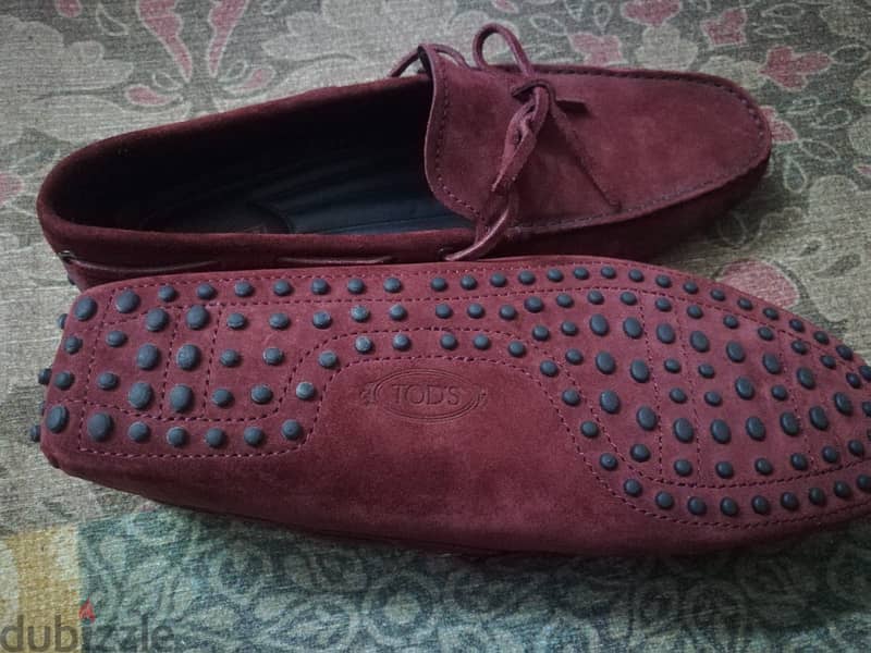 Tod's for Ferrari Loafers in Red Suede size 9 (43EU) 3