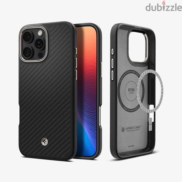 iPhone 16 Pro Max SPIGEN ENZO ARAMID phone cover 1