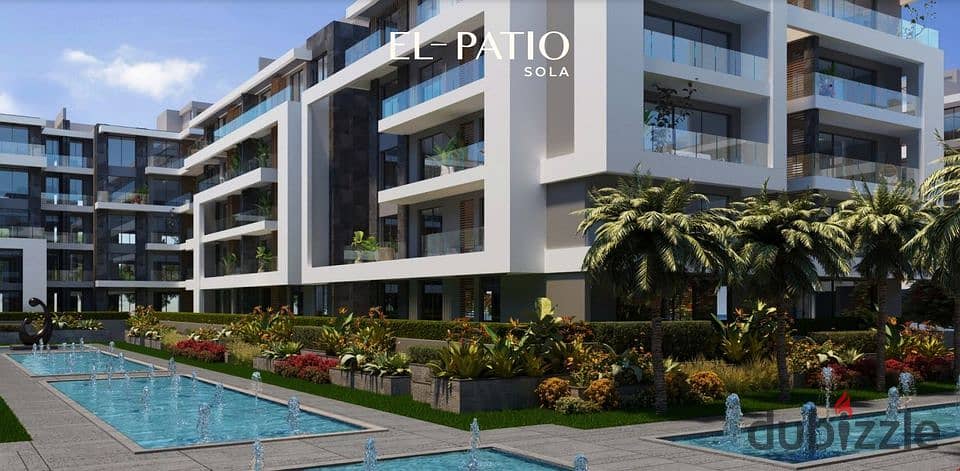 Duplex 310 sqm for Sale in La Vista Patio Sola Compound, Directly on Suez Road (LA VISTA PATIO SOLA) 0