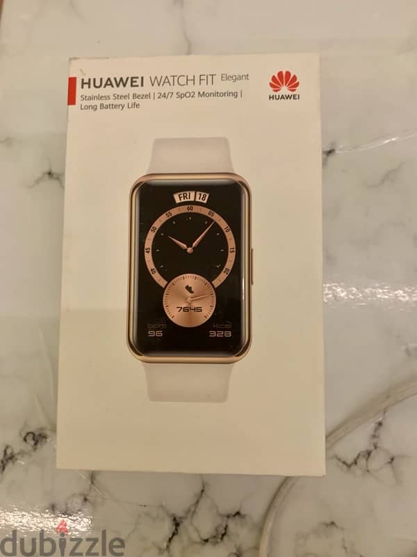 huawei watch fit ,color gold 7