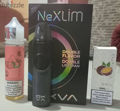 nexlim 40w 1500mAh liquid Tokyo wild blueberryوpassion fruit