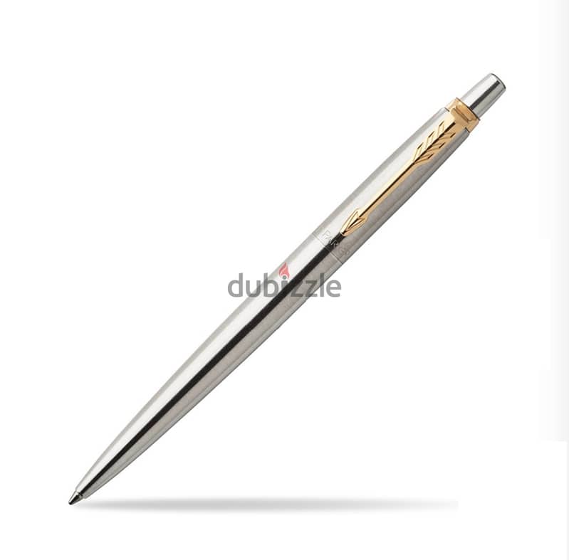 Parker jotter Stainless Steel Ballpoint Pen Silver- Gold 7