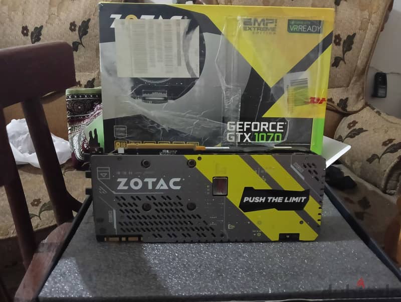 Gtx 1070 Zotac Amp Extreme 3