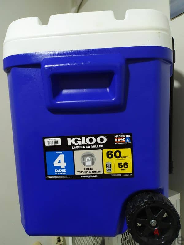 ايس بوكس ايجلو لاتيتيود امريكي 60ك 56لتر Ice box Igloo 60Qt, 56 L- USA 2