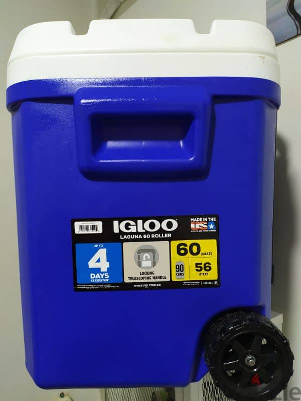 ايس بوكس ايجلو لاتيتيود امريكي 60ك 56لتر Ice box Igloo 60Qt, 56 L- USA 17