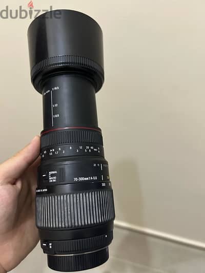 Sigma 70-300 Macro lens