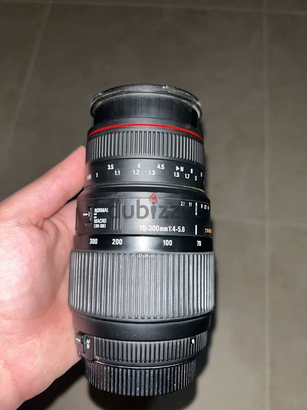 Sigma 70-300 Macro lens 1