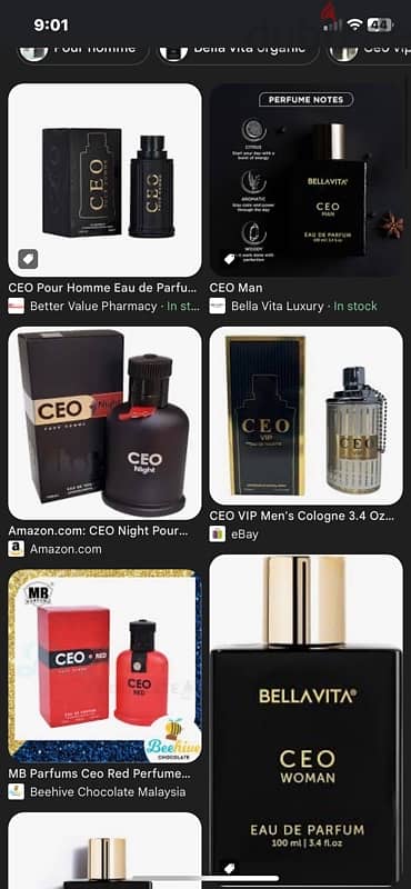 عطر CEO