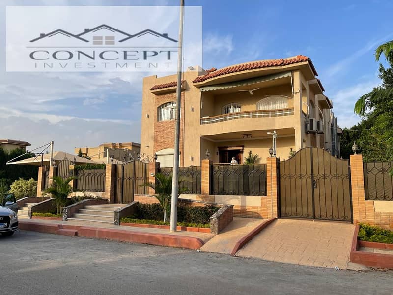 For Sale Fully Furnished Villa In El Shrouk 1 With A Special Aspects - Shrouk City 0