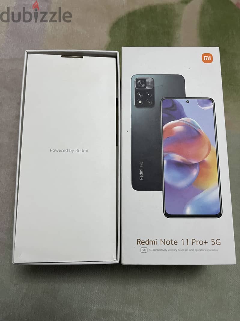 Xiaomi redmi note 11 Pro Plus 5G  8GB RAM 256 GB ROM Graphite Gray 4