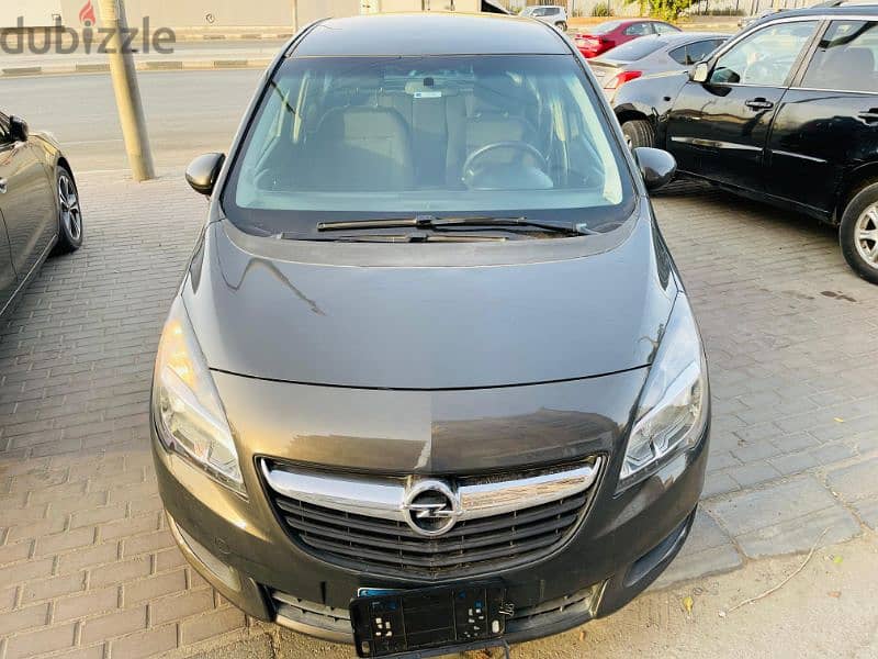 Opel Meriva Elegance 2016 31000km - أوبل ميريفا ٢٠١٦ 0