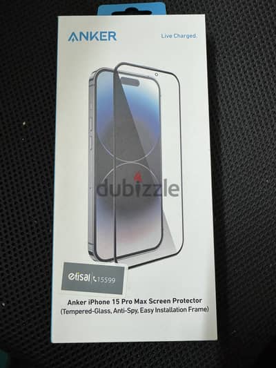 Iphone 15 pro max screen protector