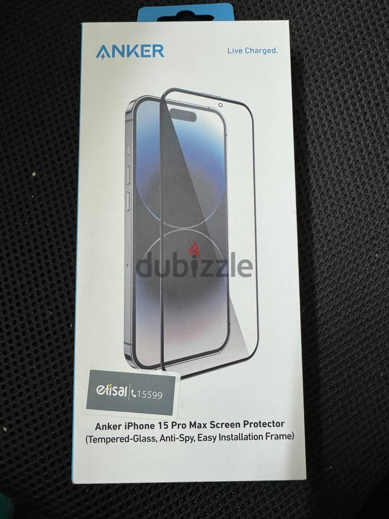 Iphone 15 pro max screen protector 0