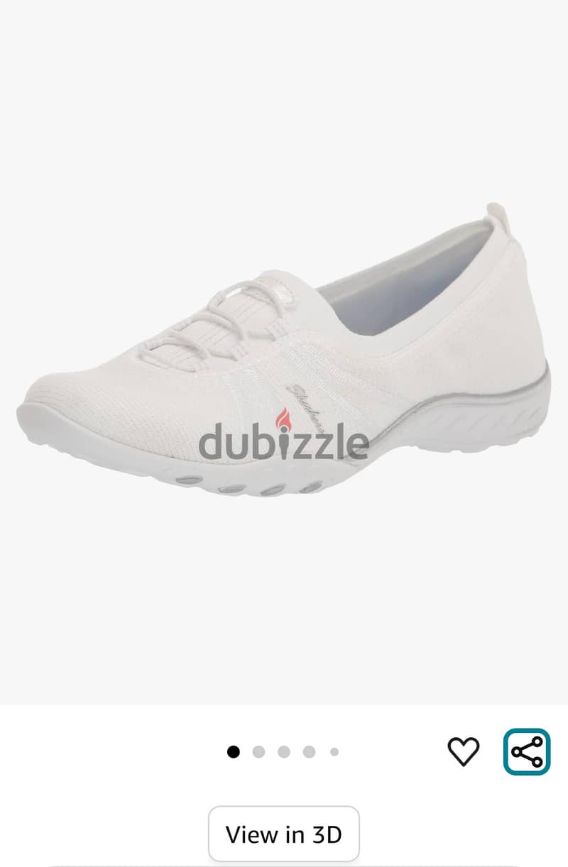 Skecker Women White Sneaker 0