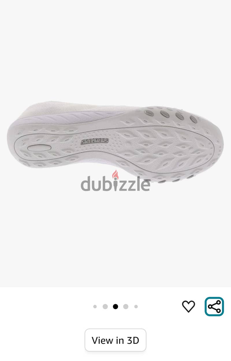 Skecker Women White Sneaker 3