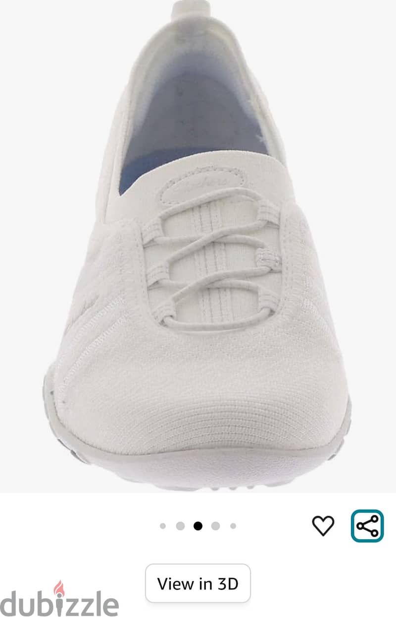 Skecker Women White Sneaker 5