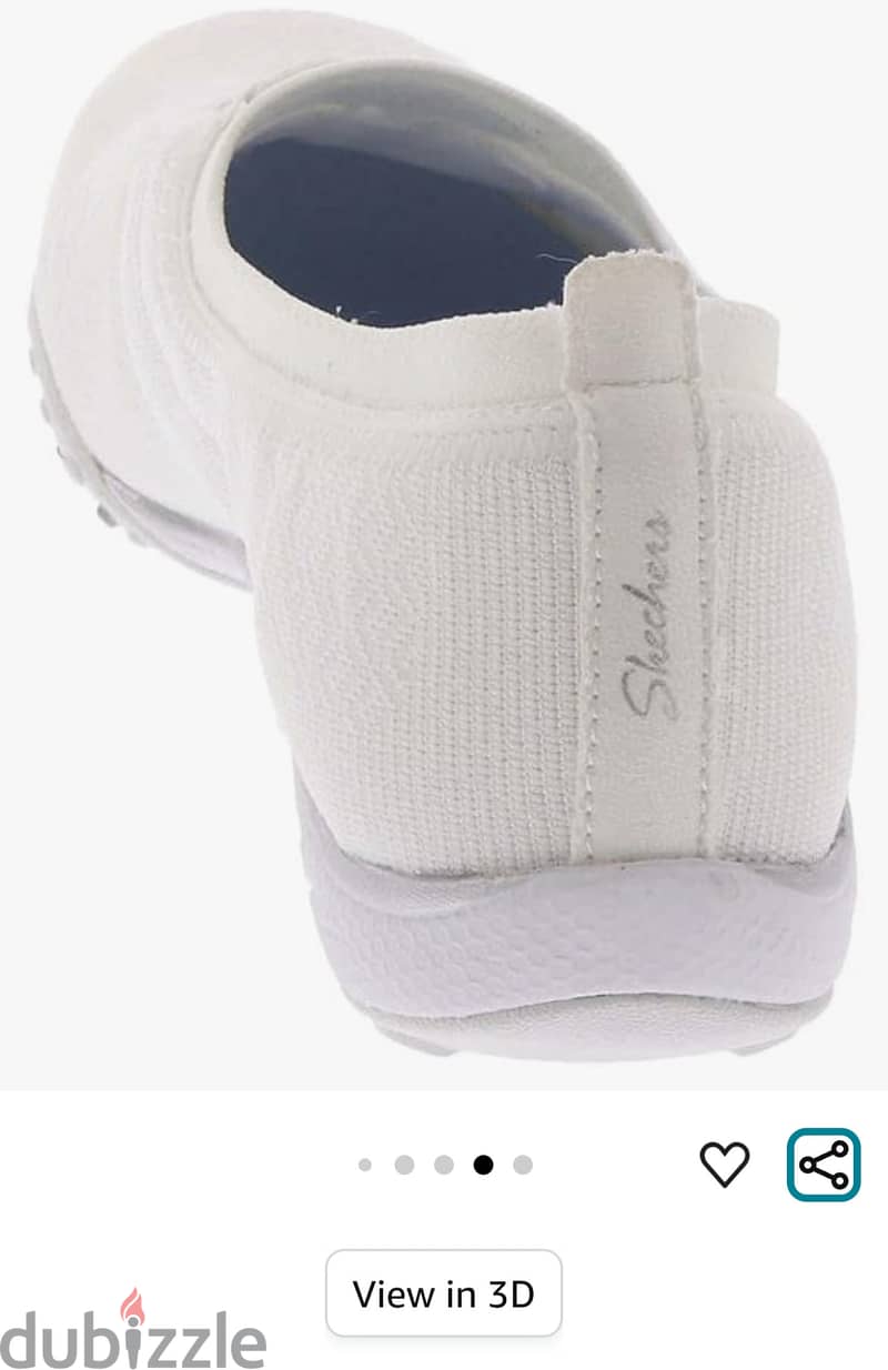 Skecker Women White Sneaker 6