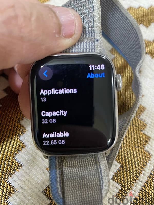 Apple Watch Series 7 stainless gps cellular 45mm 2