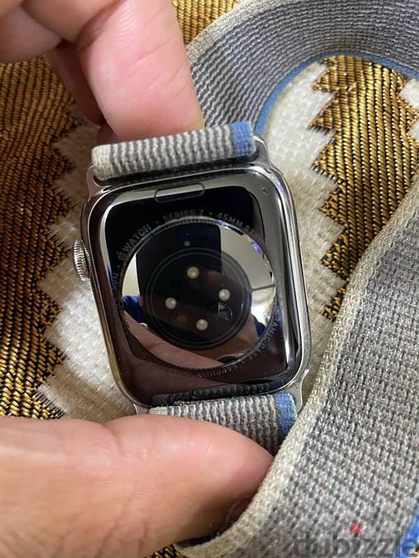 Apple Watch Series 7 stainless gps cellular 45mm 4