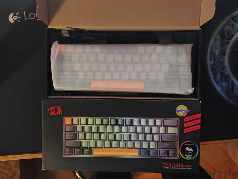 Redragon K530 Draconic Pro Wireless Gaming Mechanical Keyboard 0