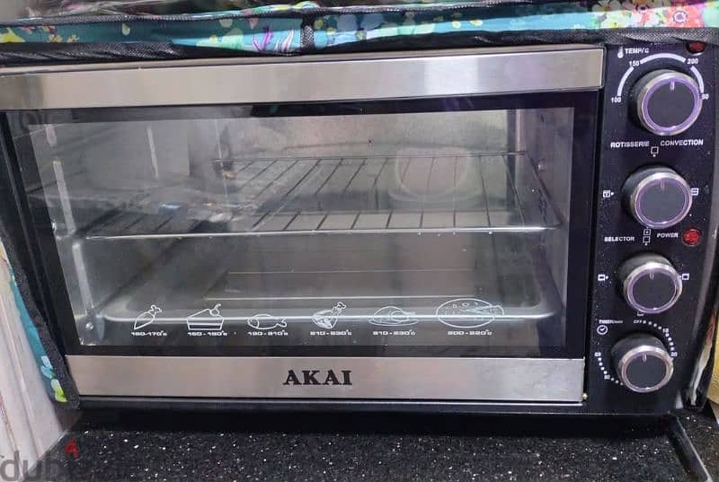 فرن akai 55 لتر 0