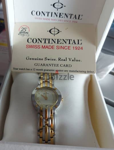 Continental original swiss watch